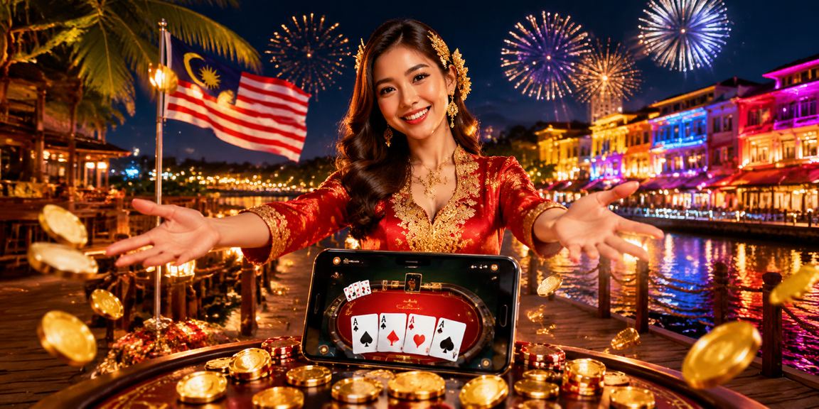 Permainan teen patti bergaya Malaysia di Melaka dengan suasana hiburan kasino